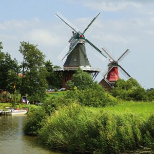 Zwillingsmühlen in Greetsiel