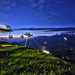 Sonnwendfeuer am Wilden Kaiser