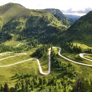 Nockalmstraße in Kärnten