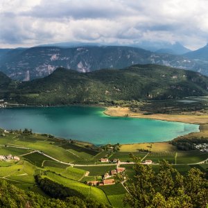 Blick auf Kalterer See