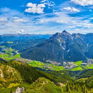 Blick von der Aussichtsplattform Schlick 2000