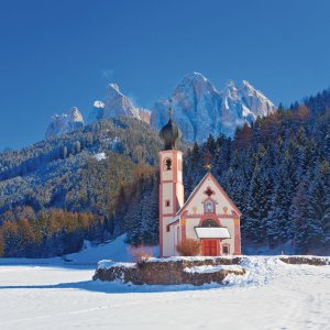 Kapelle vor der Geislergruppe