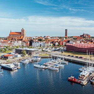 Alter Hafen der Hansestadt Wismar