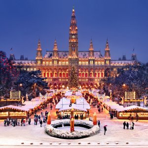 Christkindlmarkt vor dem Wiener Rathaus