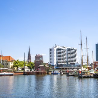 Hafen und Stadt Bremerhaven