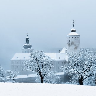 Burg Forchtenstein im Winter
