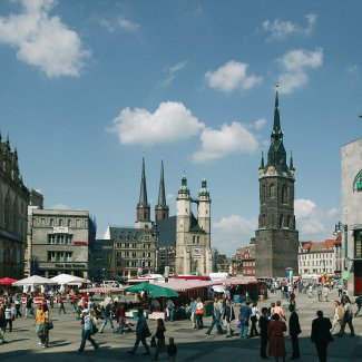Marktplatz in Halle
